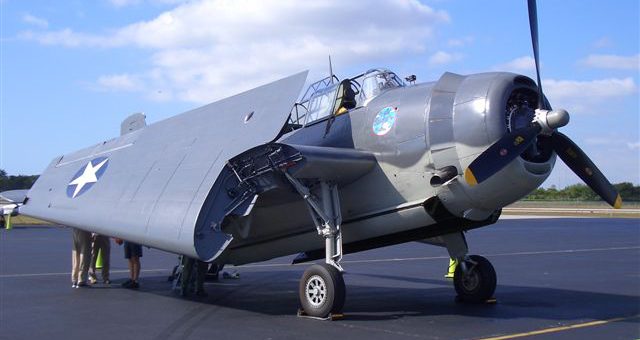 Flying over the Bermuda Triangle in a WW2 Bomber